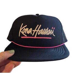 Vintage Kona Hawaii Islands Unisex Snapback Hat